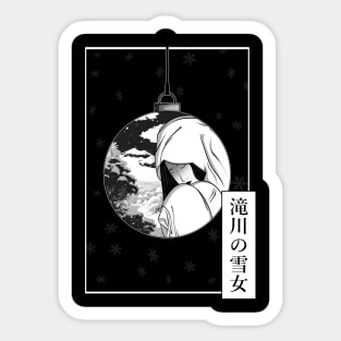 Yuki onna from Takigawa Sticker